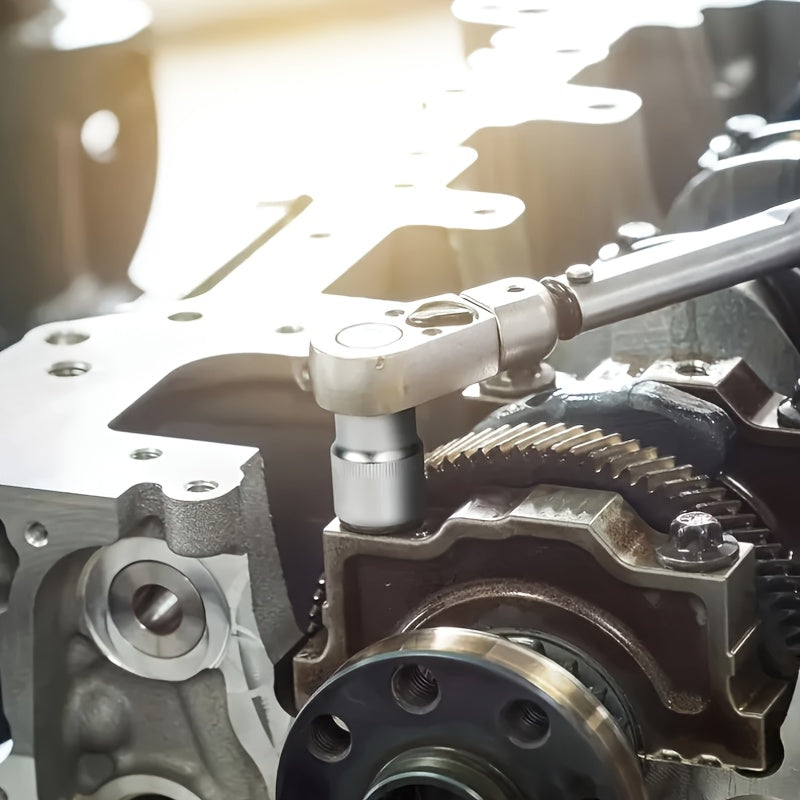 21-tlg. Profi-Steckschlüssel-Set – langlebig, rutschfest, für Auto- & Maschinenreparatur